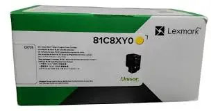 טונר מקורי צהוב Lexmark 81C8XY0