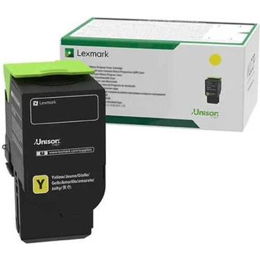 טונר מקורי צהוב Lexmark 75M5HY0