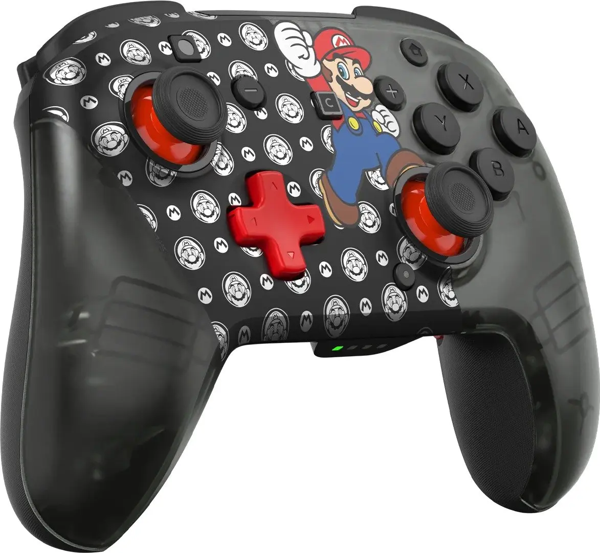 בקר משחק אלחוטי Turtle Beach Rematch Wireless Controller Super Mario Jump ל-Nintendo Switch 2