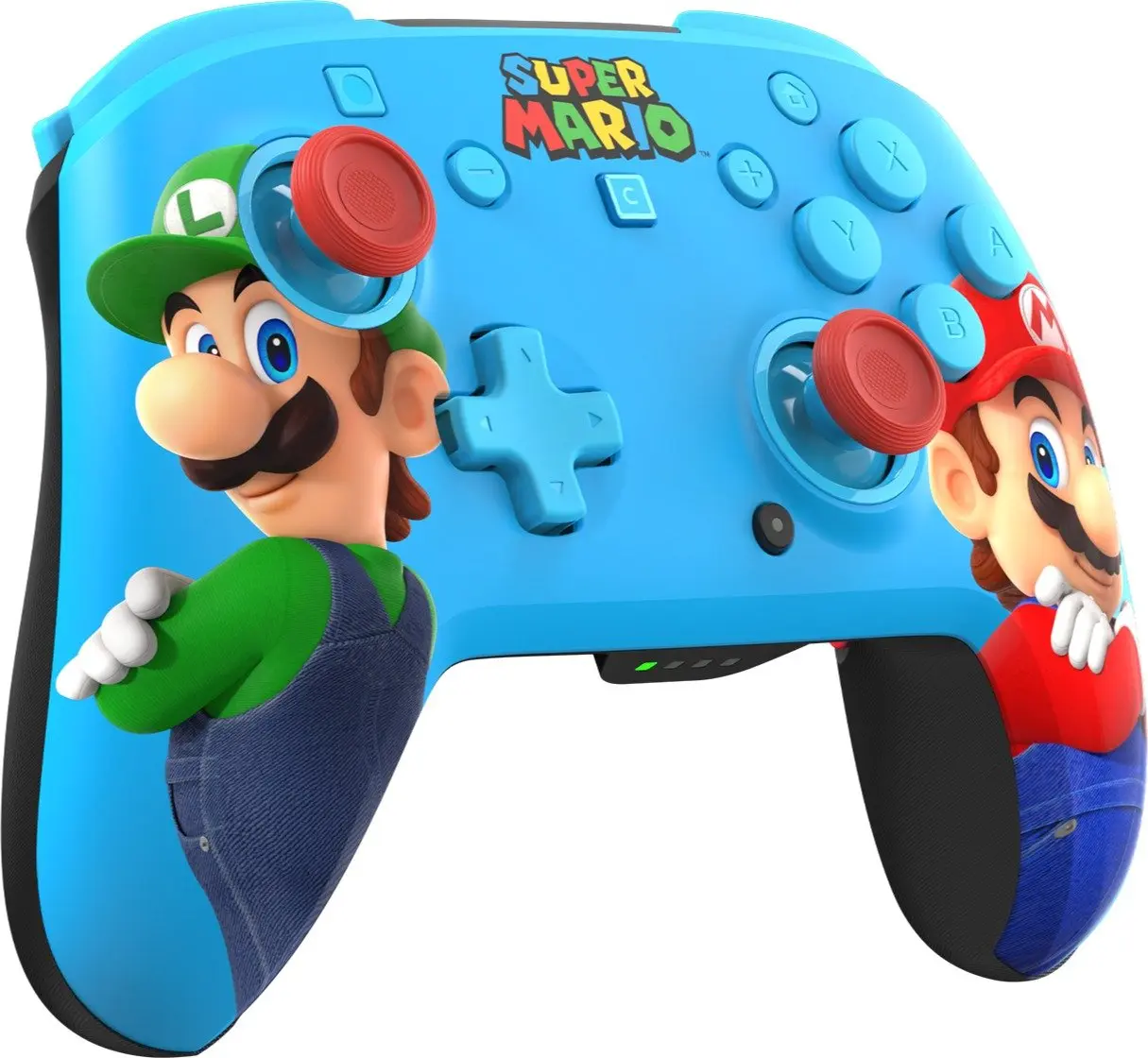 בקר משחק אלחוטי Turtle Beach Rematch Wireless Controller Mario & Luigi ל-Nintendo Switch/Switch 2