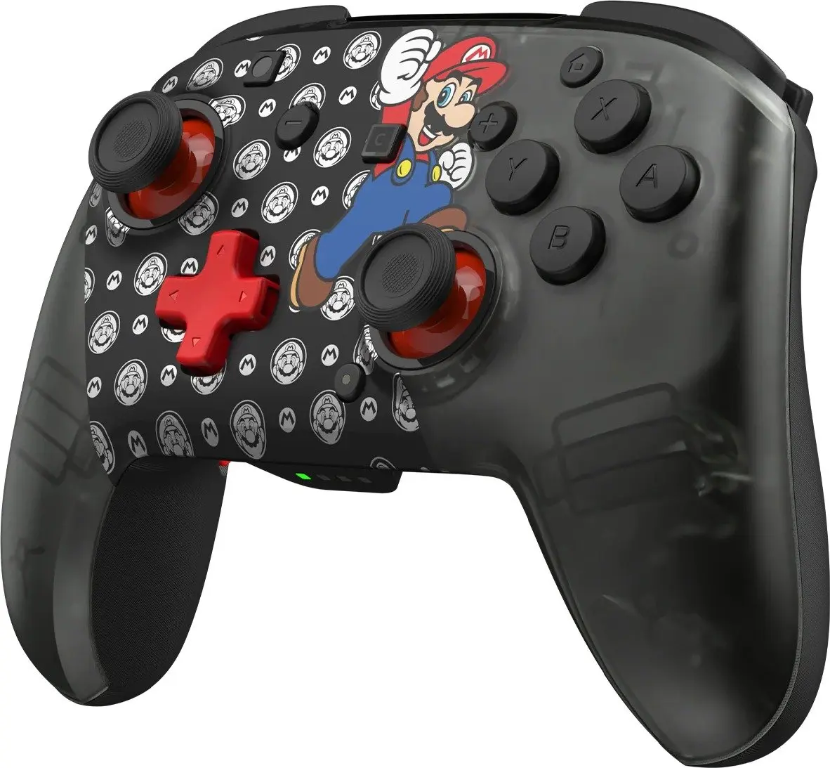 בקר משחק אלחוטי Turtle Beach Rematch Wireless Controller Super Mario Jump ל-Nintendo Switch 2