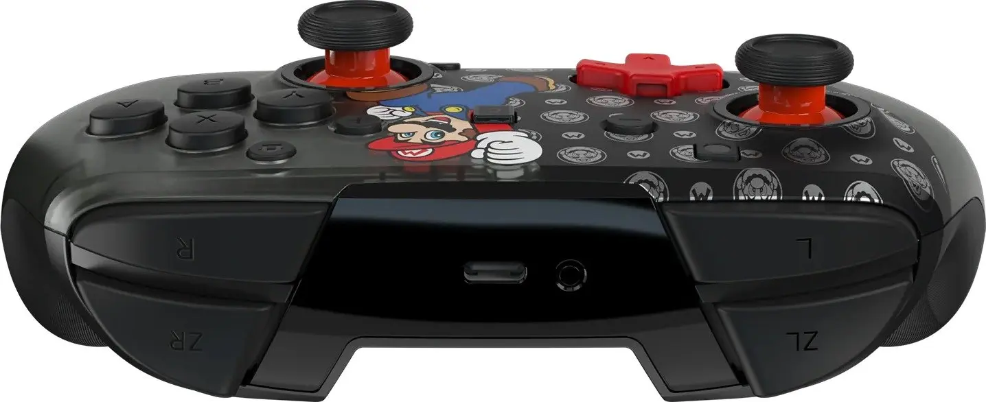 בקר משחק אלחוטי Turtle Beach Rematch Wireless Controller Super Mario Jump ל-Nintendo Switch 2