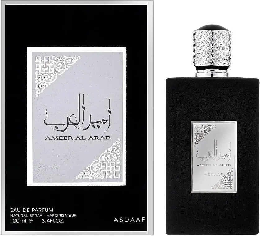 בושם לגבר Asdaaf Ameer Al Arab Black E.D.P 100 ml
