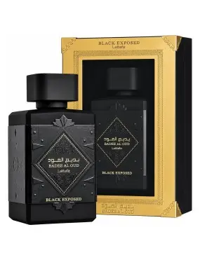 בושם יוניסקס Lattafa Bade'e Al Oud Black Exposed E.D.P 100 ml