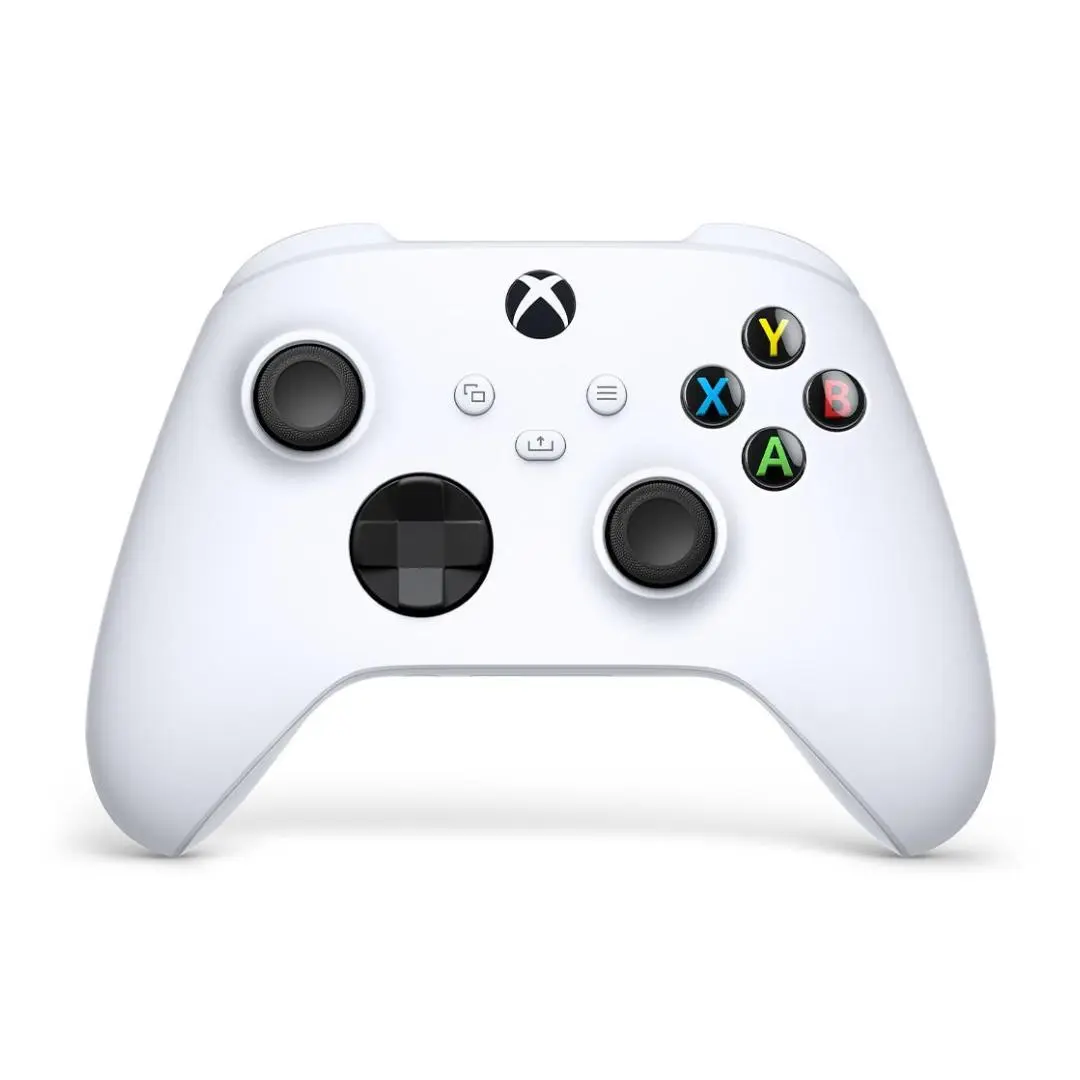 בקר משחק אלחוטי Microsoft Xbox Wireless Controller ל-Xbox/PC בצבע לבן