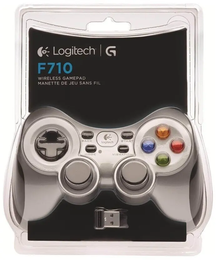 בקר משחק אלחוטי Logitech Gamepad F710 Retail