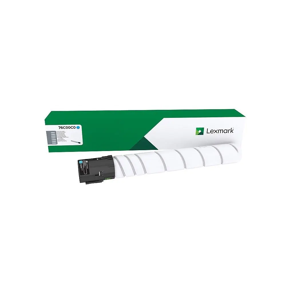 טונר מקורי ציאן Lexmark 76C00C0