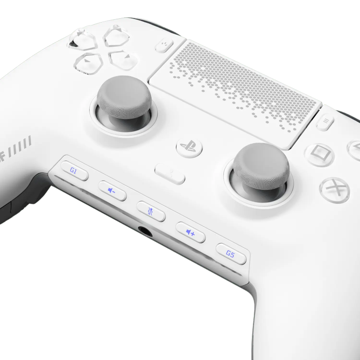 בקר משחק אלחוטי SCUF Omega ל-PS5/PC בצבע לבן