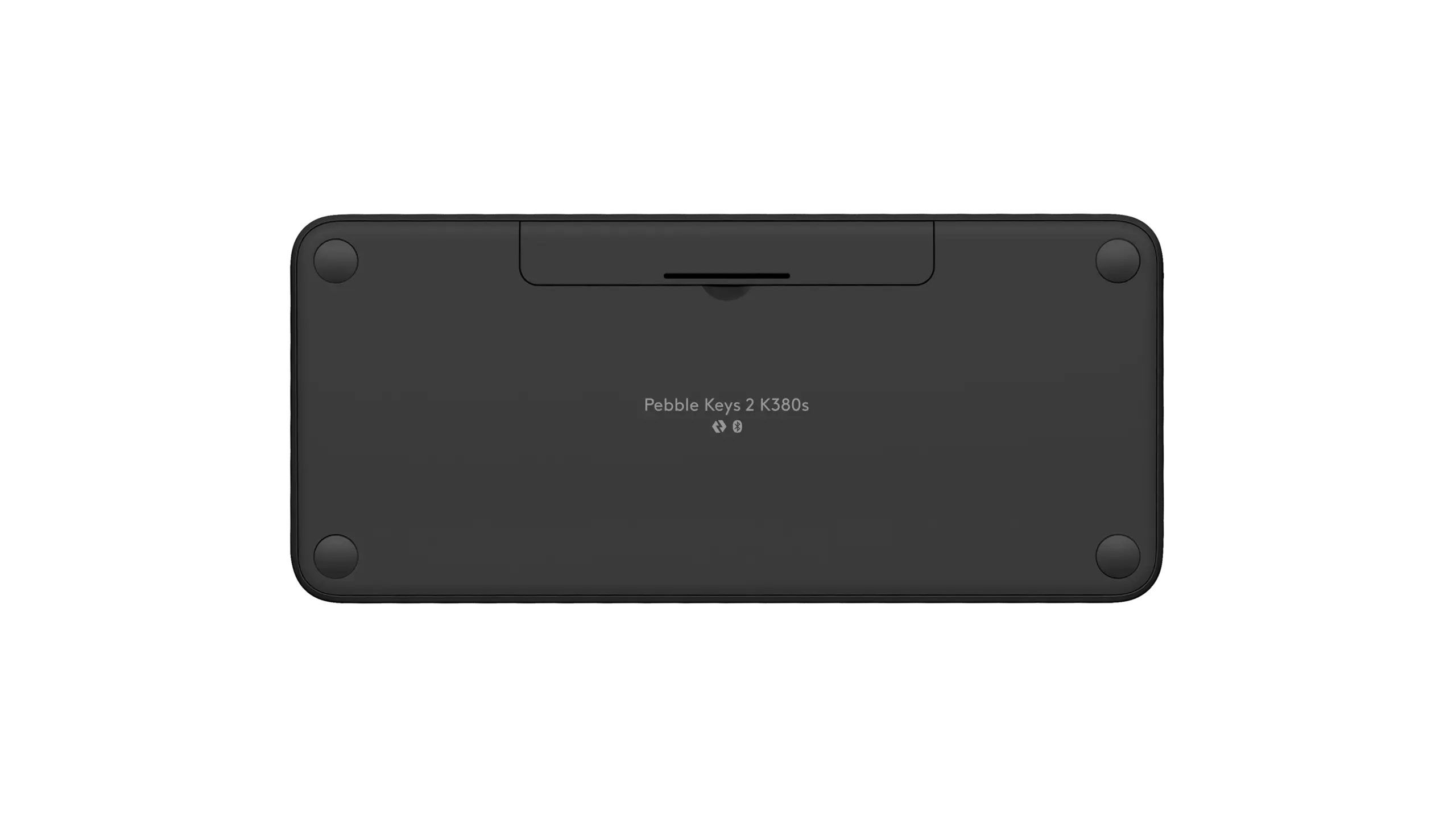 מקלדת אלחוטית Logitech Pebble Keys 2 K380s – בצבע גרפיט