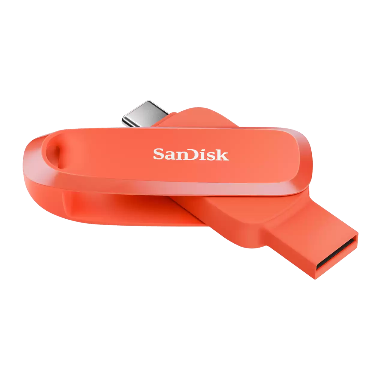 זיכרון נייד SanDisk Phone Drive for Android USB 3.2 – דגם SDDDC6-128G-G46NO – נפח 128GB – בצבע כתום
