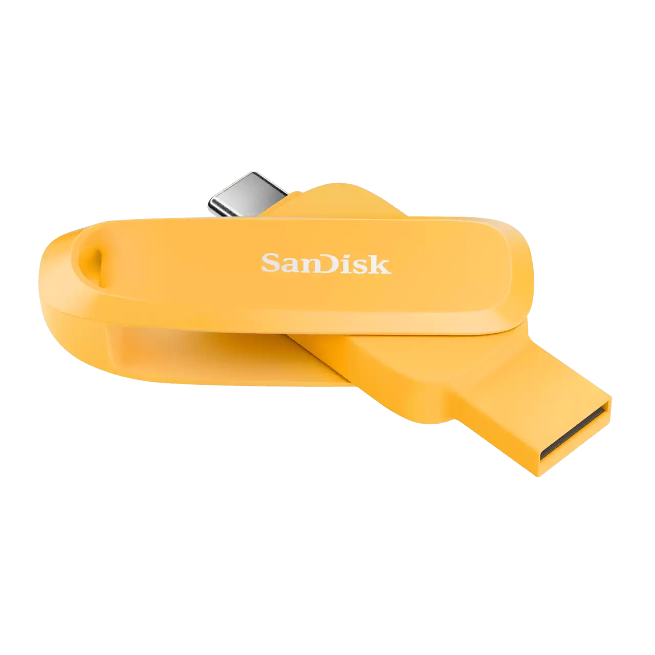 זיכרון נייד SanDisk Phone Drive for Android USB 3.2 – דגם SDDDC6-128G-G46YD – נפח 128GB – בצבע צהוב