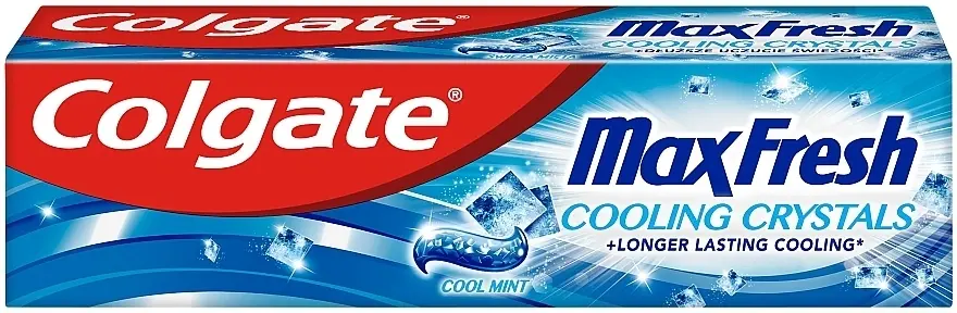 משחת שיניים Colgate Max Fresh Cool Mint כחולה – בנפח 100 מ"ל