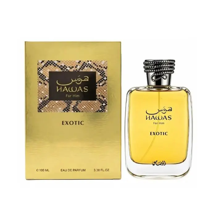 בושם לגבר Rasasi Hawas Exotic For Him E.D.P 100 ml