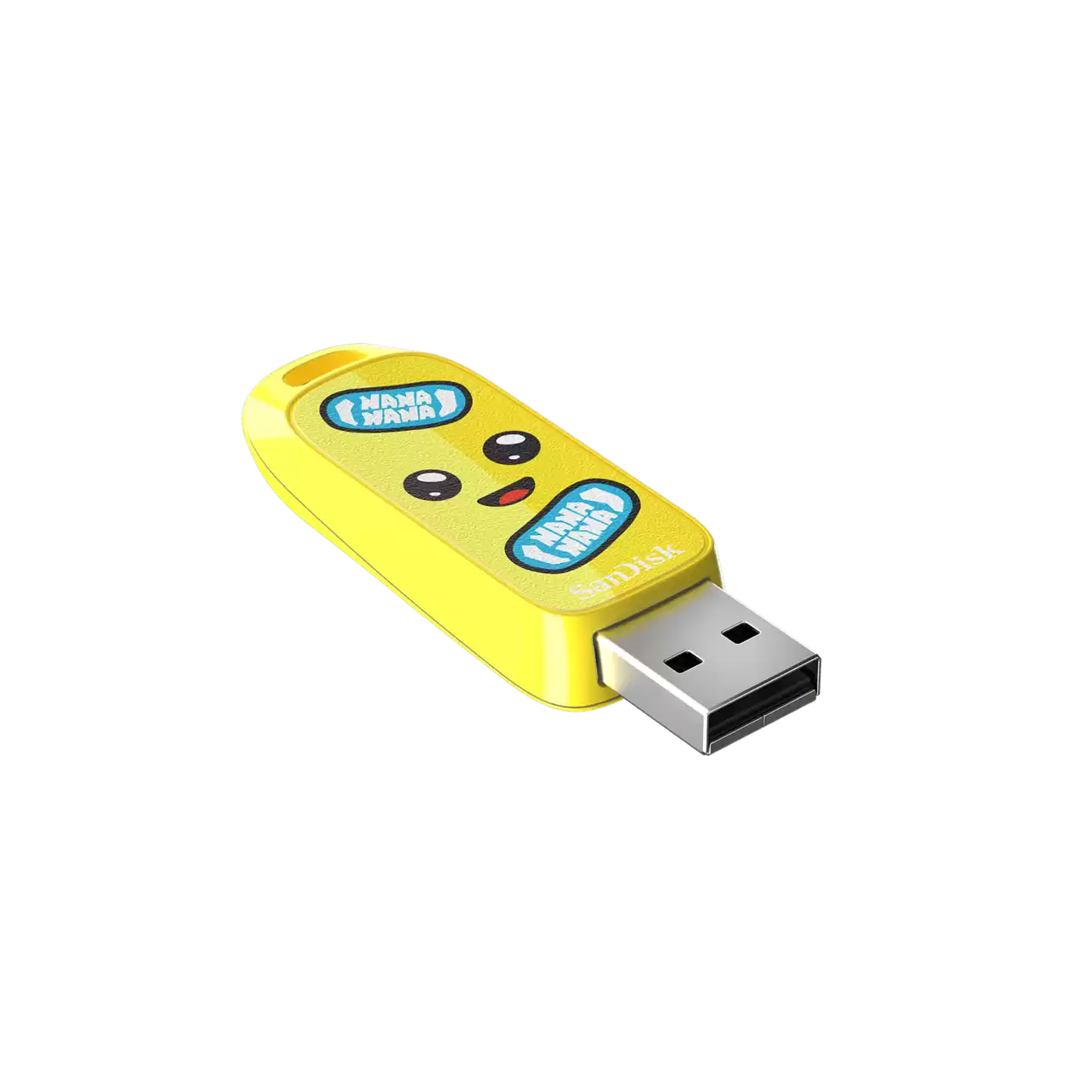 זיכרון נייד SanDisk Fortnite Peely Edition USB 3.2 – דגם SDCZIF-064G-G46 – נפח 64GB – בצבע צהוב