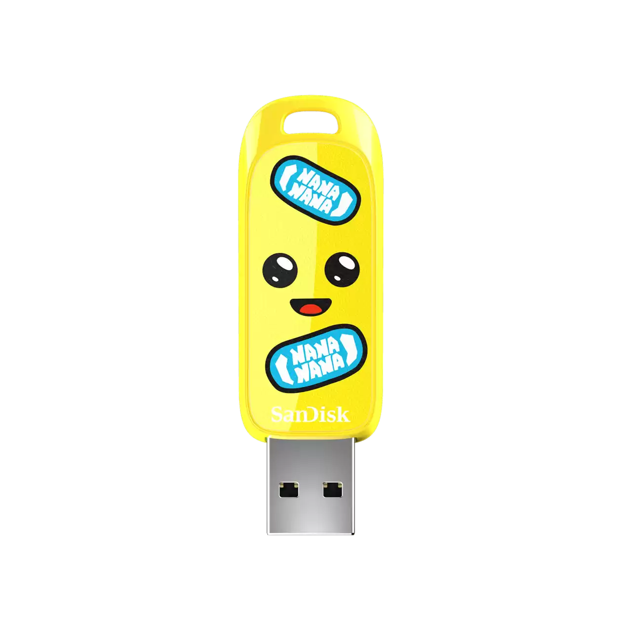 זיכרון נייד SanDisk Fortnite Peely Edition USB 3.2 – דגם SDCZIF-064G-G46 – נפח 64GB – בצבע צהוב