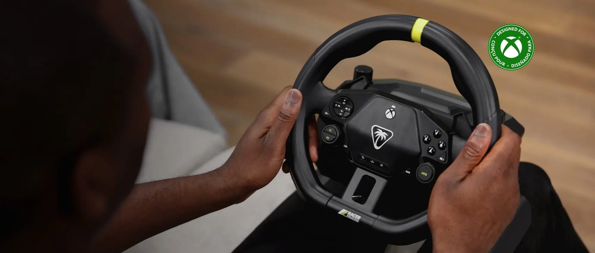 הגה מירוצים אלחוטי Turtle Beach Racer Wireless Racing Wheel ל-Xbox/PC