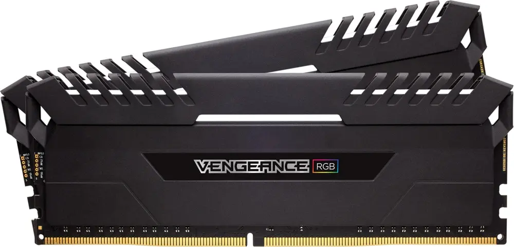 זיכרון למחשב נייח Corsair Vengeance RGB RS CMG16GX4M2E3200C16 16GB 2×8 DDR4 3200MHz
