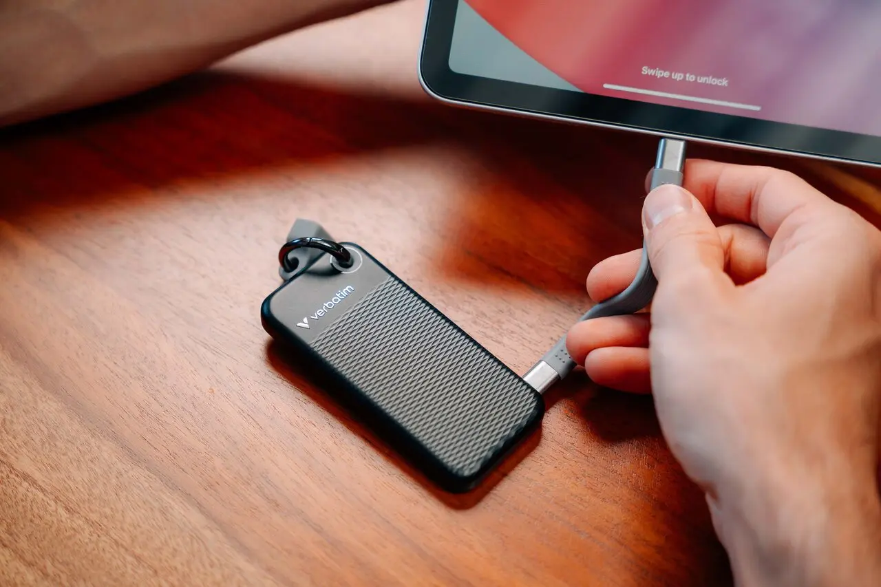 דיסק חיצוני Verbatim Pocket SSD USB-C 3.2 32194 2TB