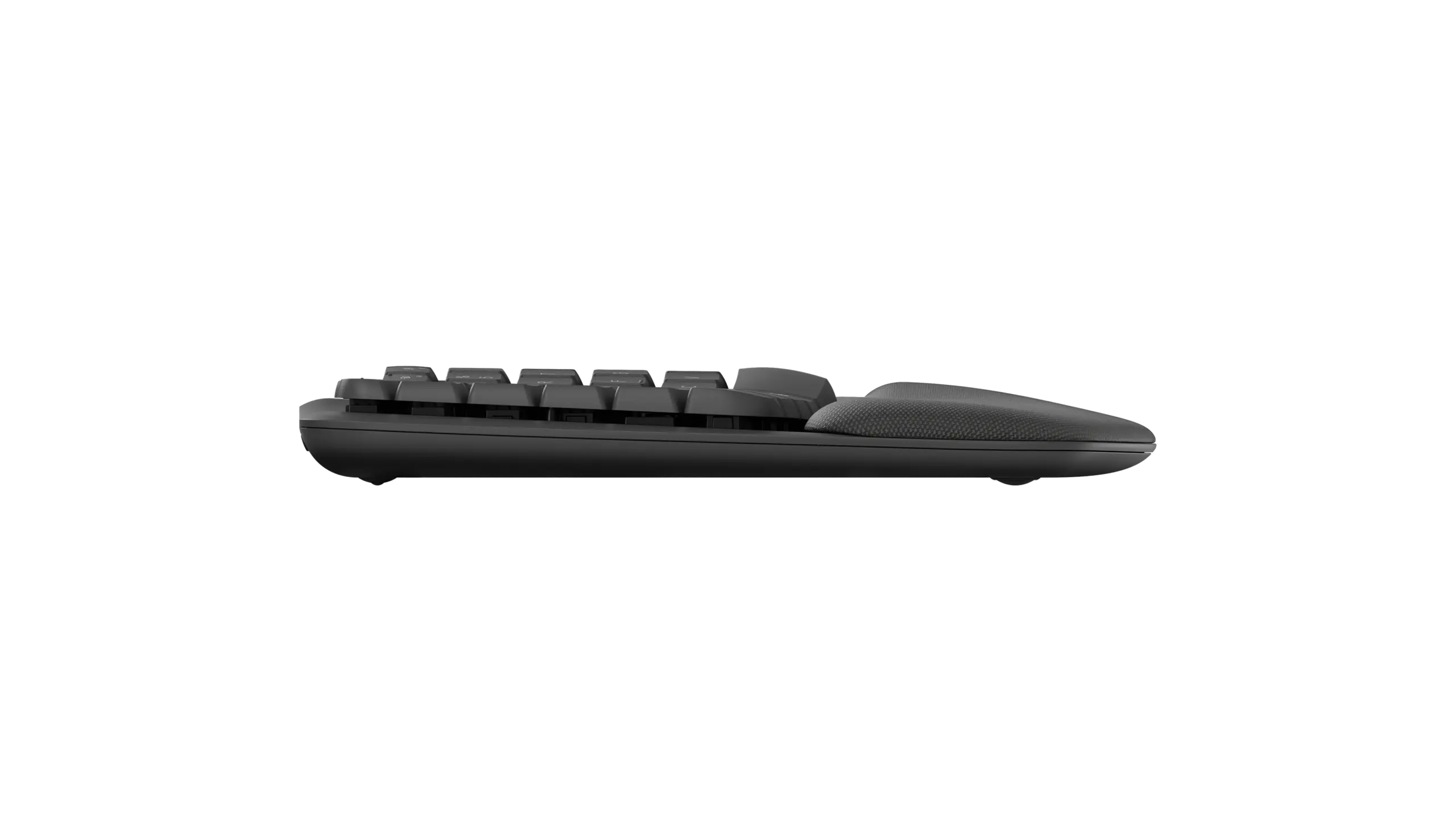 מקלדת ארגונומית אלחוטית Logitech Wave Keys – בצבע שחור