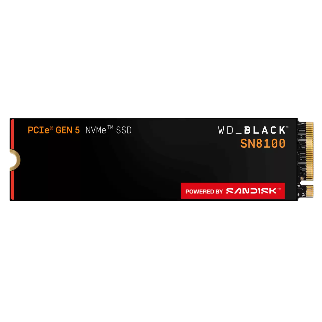 דיסק פנימי Western Digital Black SN8100 SSD M.2 2280 WDS100T1X0M 1TB